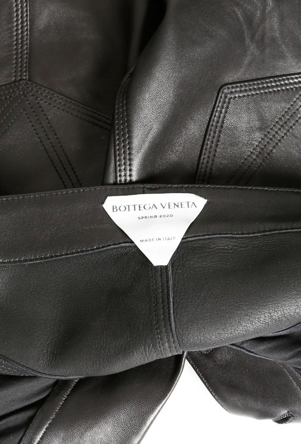 Bottega Veneta S/S 2020 Lambskin Leather Shorts - 6