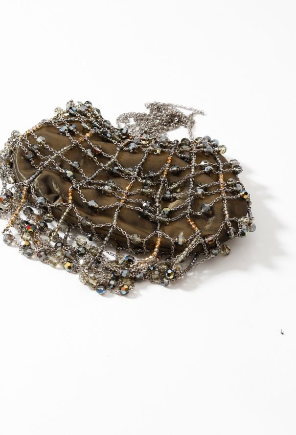 2000s Swarovski Couture Beaded Purse - 8