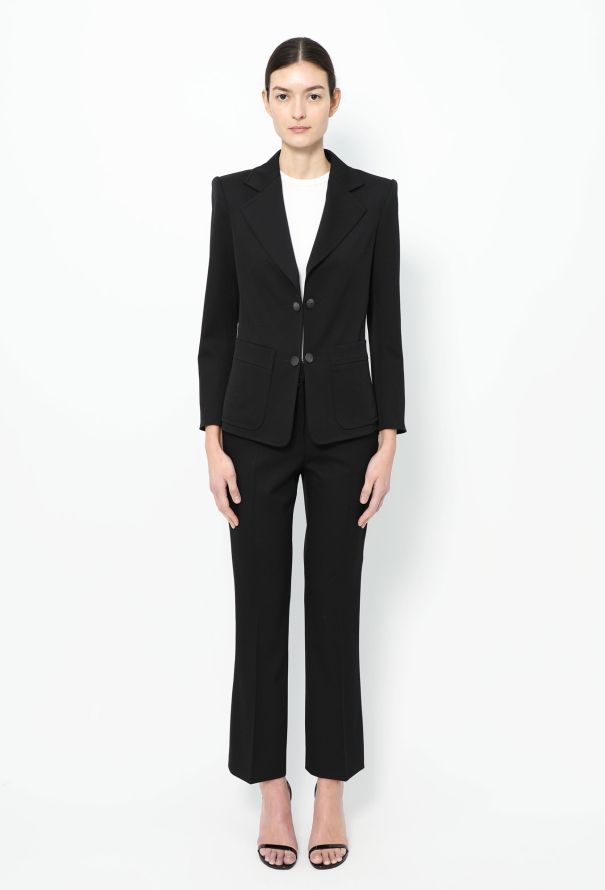 Saint Laurent 2003 Tom Ford Tailored Crêpe Suit - 1