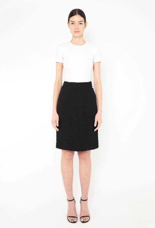 Chanel Resort 2021 Embroidered Tweed Skirt - 4