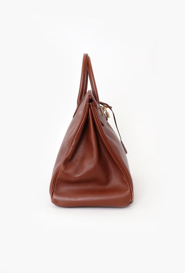 Hermès Brown Vaches Ardennes Birkin 40 - 4