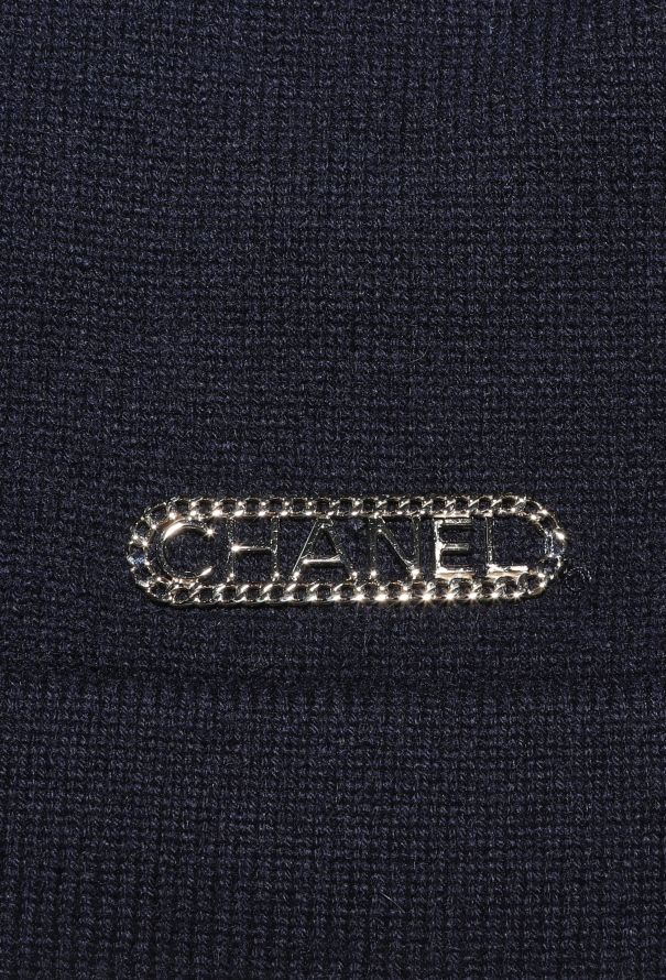 Chanel Resort 2020 Chainlink Cashmere Sweater - 7