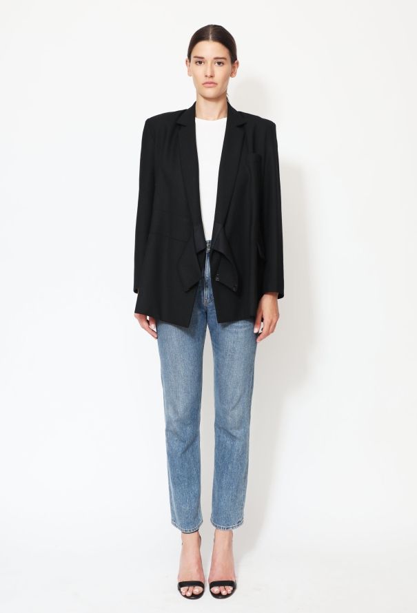 Balenciaga F/W 2000 Le Dix Tailored Latch Blazer - 3