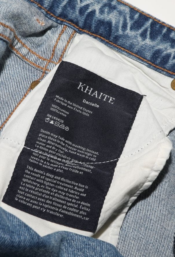 Khaite 2024 Danielle Straight-Leg Jeans - 7