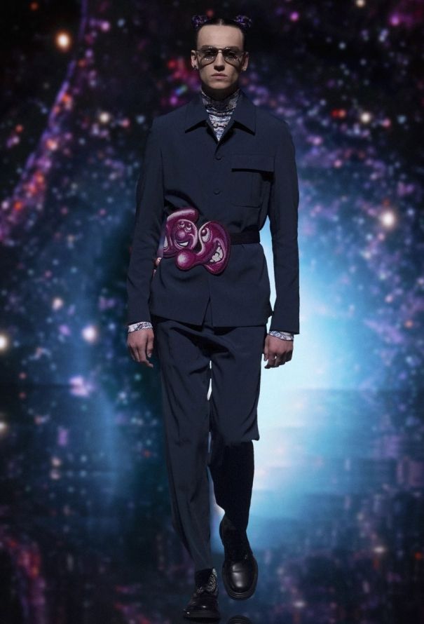Dior Pre-Fall 2021 x Kenny Scharf  Card Holder - 2