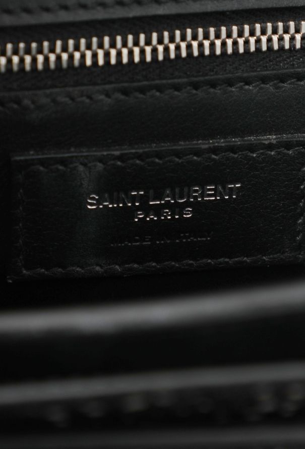 Saint Laurent Watersnake Monogram Crossbody Bag - 14