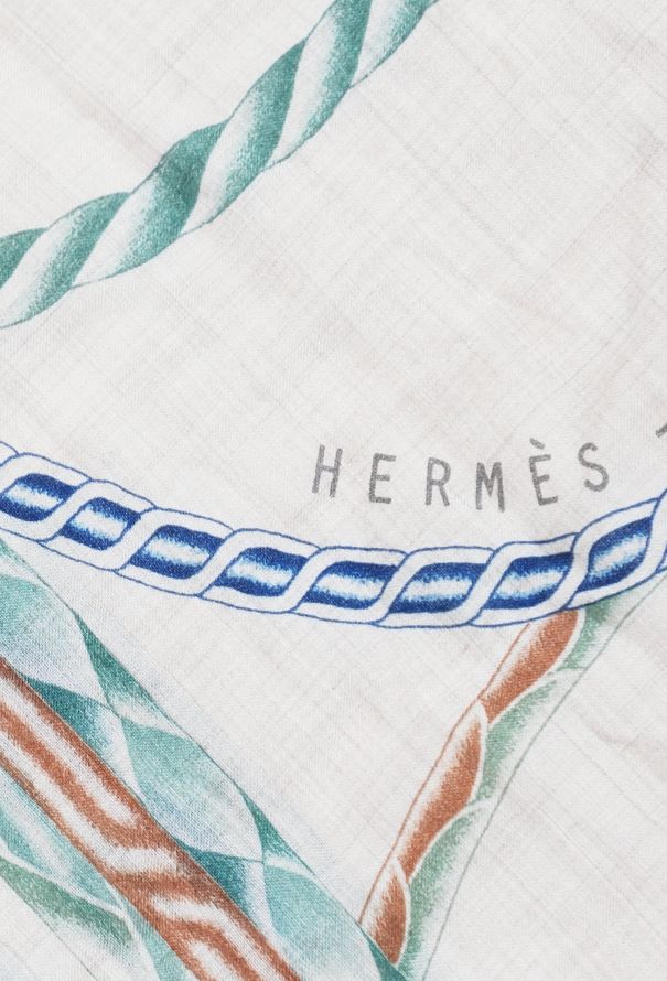 Hermès Cashmere Frayed Scarf - 5