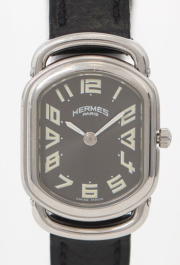 Hermès 1998 Steel Rallye Watch - 2