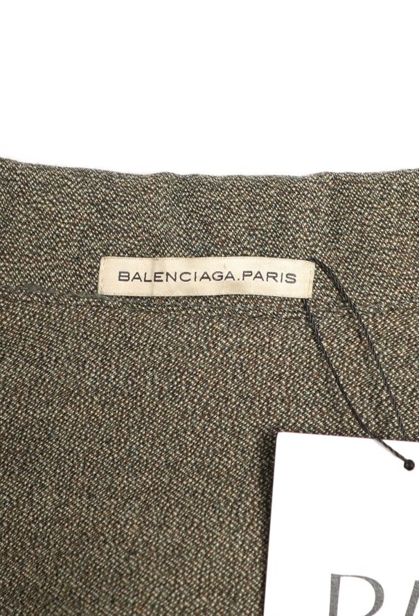 Balenciaga F/W 2004 Asymmetrical Wool Jacket - 8