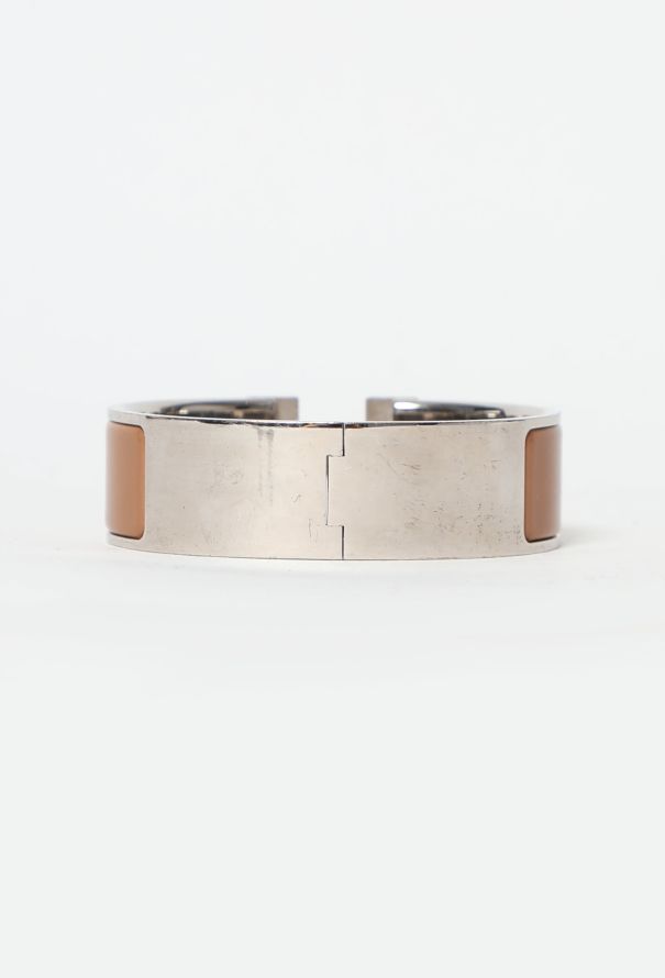 Hermès Clic Clac 'H' Bracelet Light Brown - 2