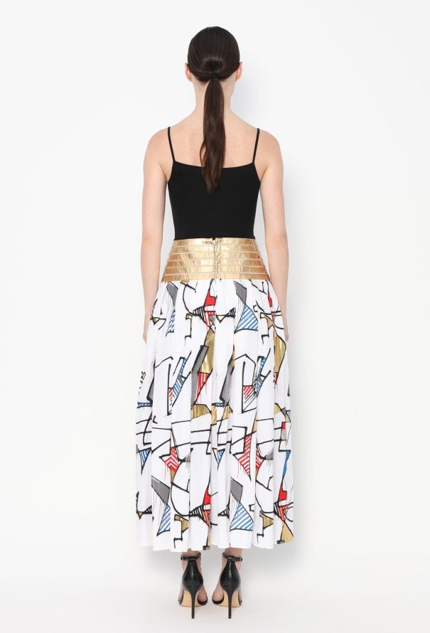 Chanel Pre-Fall 2019 Paris-New York Printed Skirt - 7