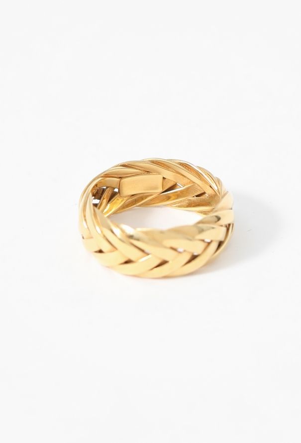 Loewe S/S 2023 Braided Sterling Ring - 5