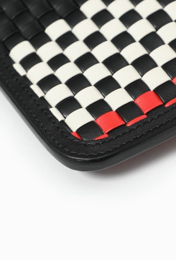 Céline Tricolor Woven Clutch - 9
