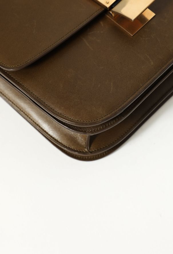 Céline S/S 2016 Olive Classic Box Bag - 8