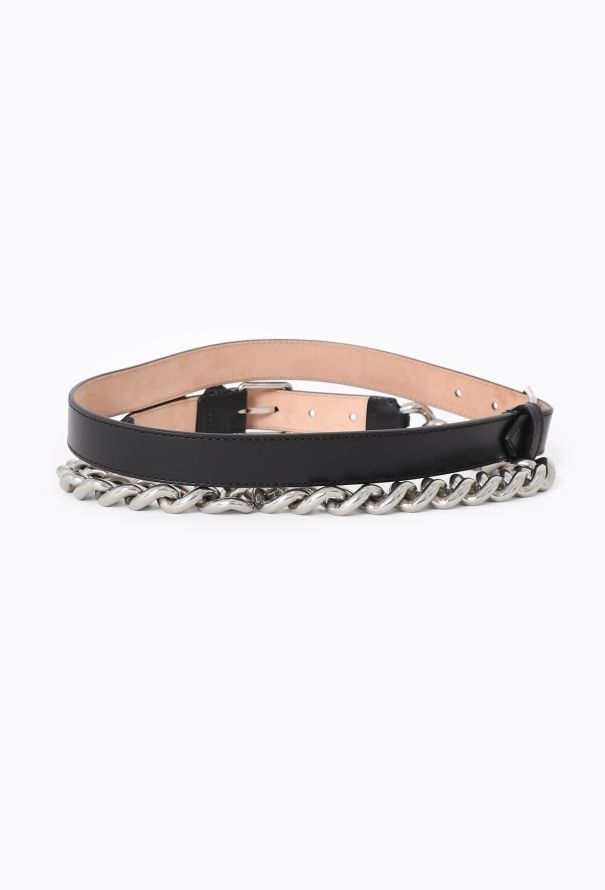 Alexander McQueen Pre-Fall 2022 Layered Chainlink Belt - 3