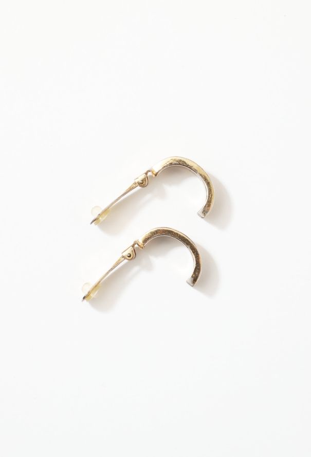 Balenciaga Vintage Chainmail Clip Earrings - 6