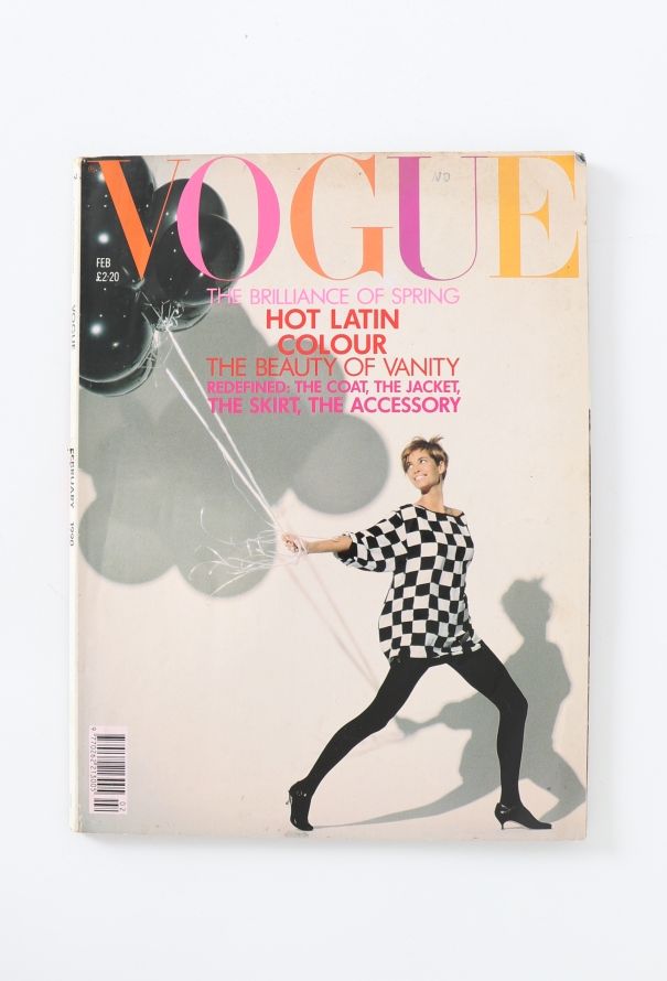 VOGUE UK 1990 Arthur Elgort Issue Trio - 4