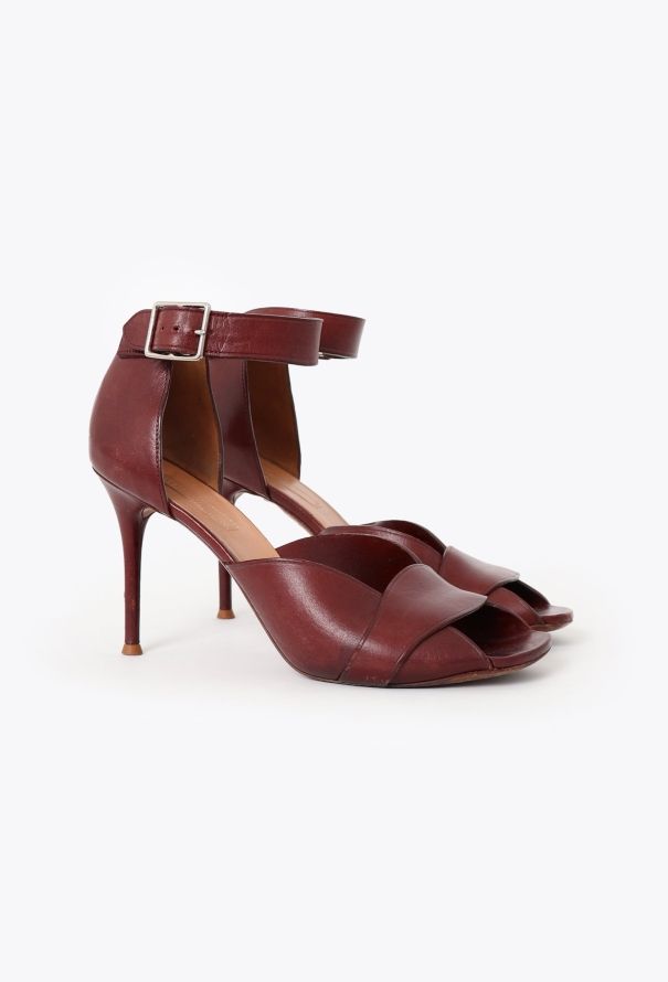 Céline 2012 Stitched Leather Heels - 3