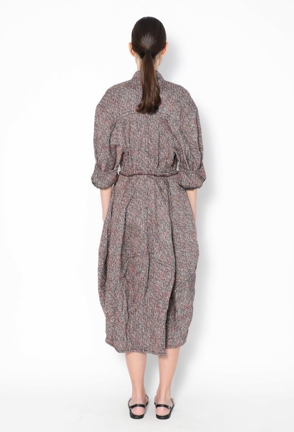 Bottega Veneta S/S 2024 Woven Balloon Dress - 5