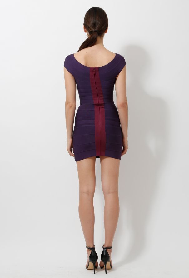 Hervé Léger F/W 2008 Boat-Neck Bandage Dress - 5