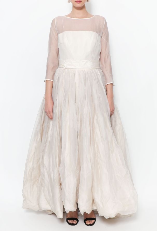 Dolce & Gabbana STUNNING Vintage Organza Bridal Gown - 3