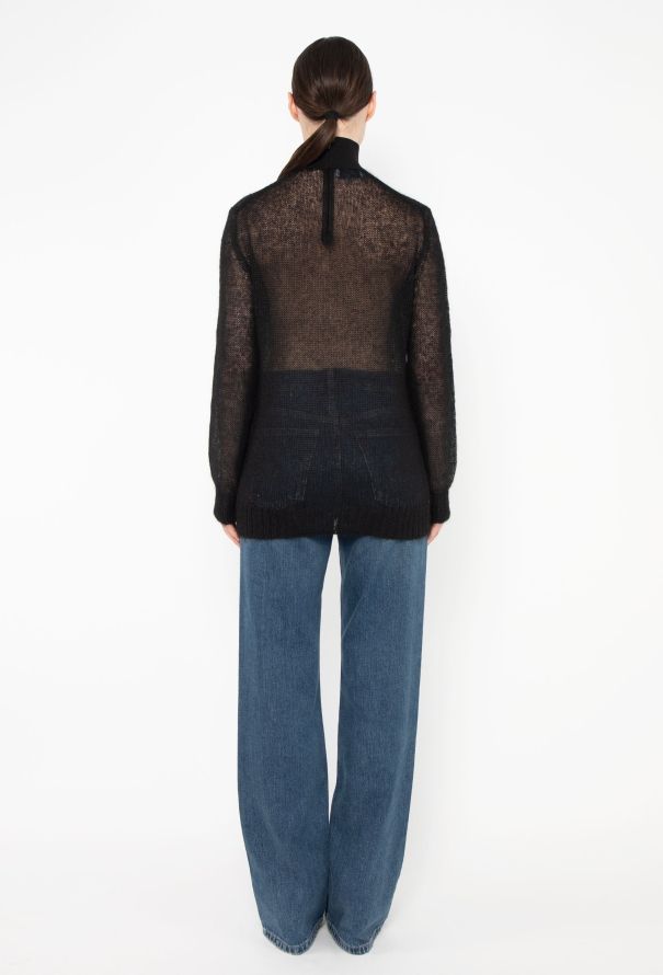 Prada Embellished Mohair Knit Top - 3