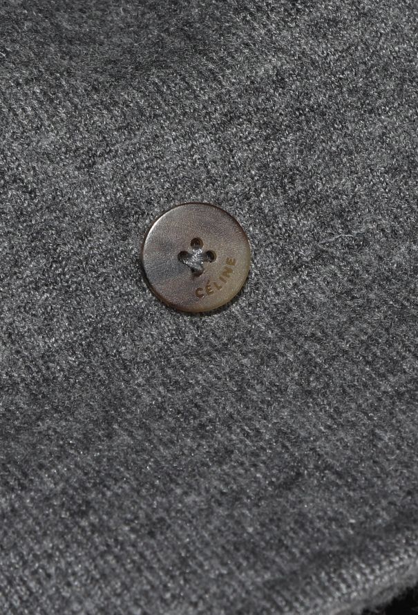 Céline Cashmere Lapel Oversized Coat - 7