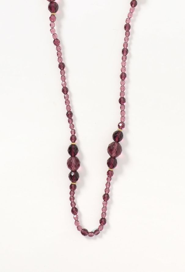 Dior Vintage Faceted Beaded Necklace - 2