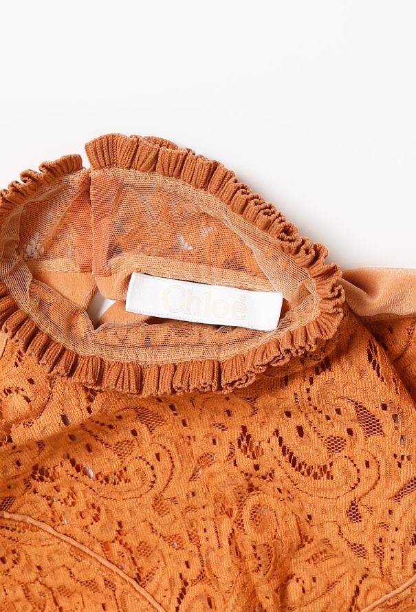 Chloé 2018 Lace Cropped Top - 4