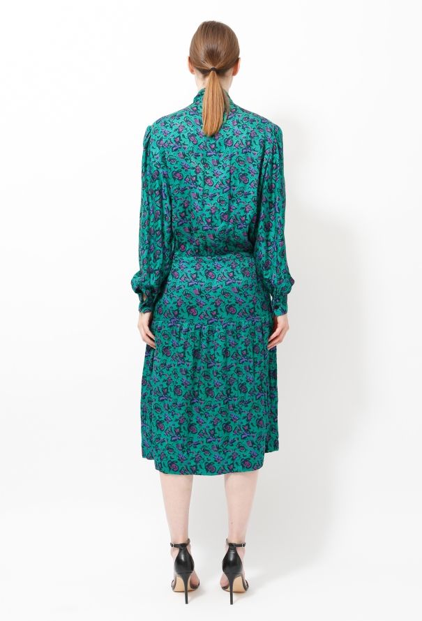 Lanvin 1975 Haute Couture Lavallière Dress - 4