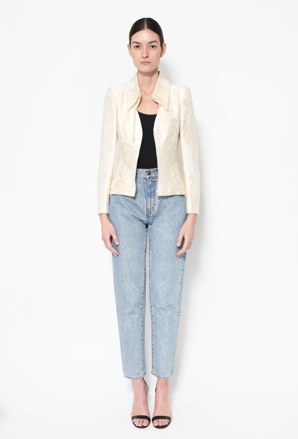 Chanel S/S 2001 Camélia Pearl Ensemble - 5