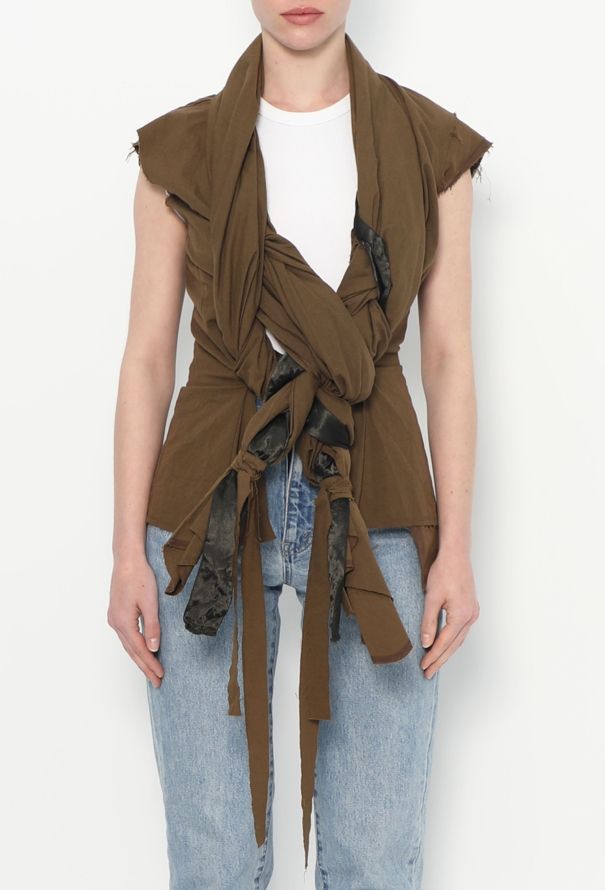 Comme des Garçons 2003 Braided Trim Vest - 1