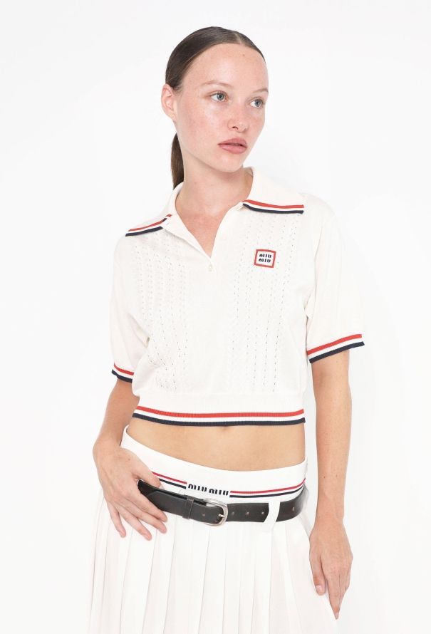 Miu Miu F/W 2022 Pleated Tennis Ensemble - 3