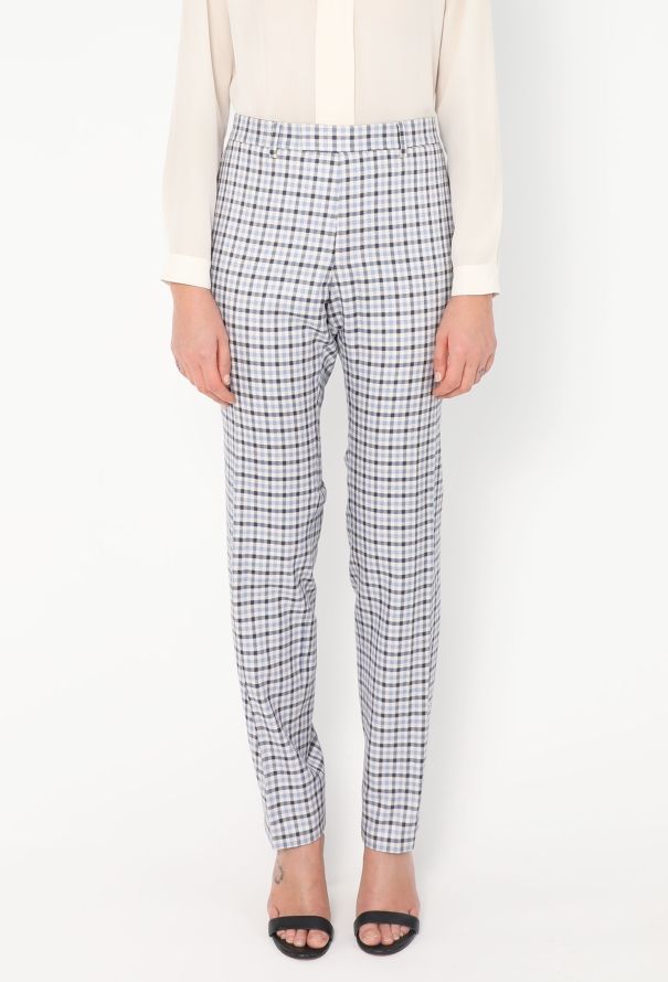 Gucci Tapered Check Trousers - 2