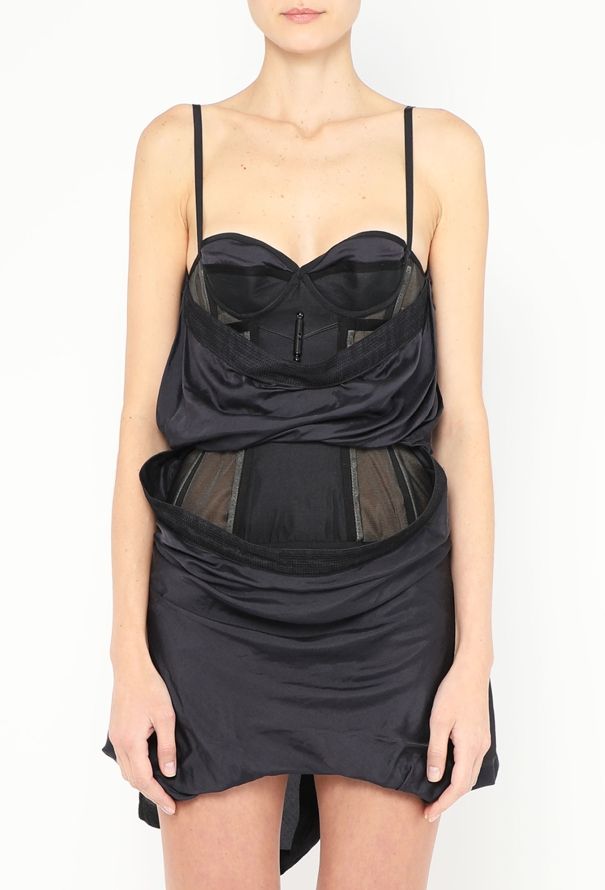 Rochas S/S 2004 Deconstructed Bustier Dress - 3
