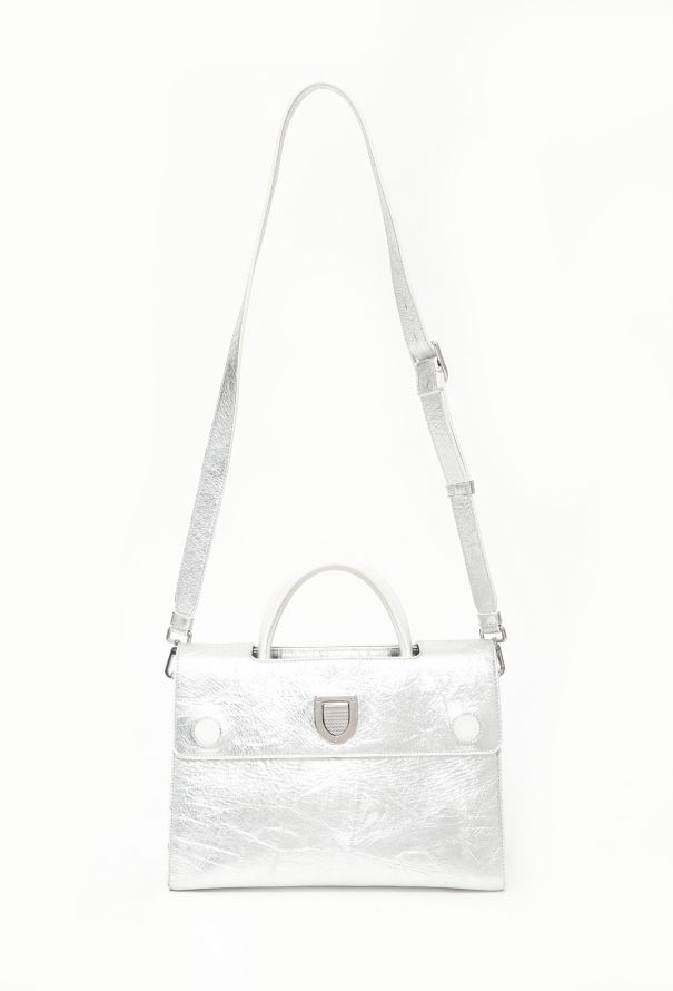 Dior S/S 2016 Silver Diorever Bag - 3