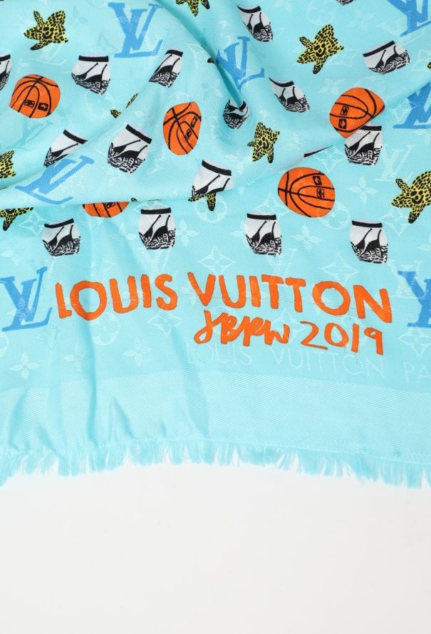 Louis Vuitton 2019 Limited Edition Jacquard Shawl - 4