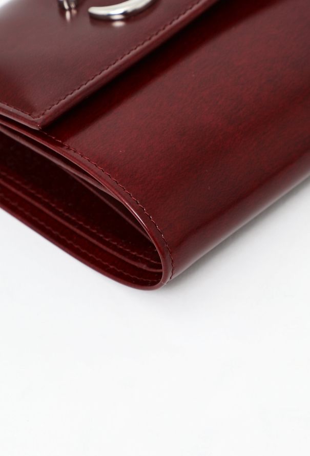 Cartier Bordeaux Panthère Leather Wallet - 6
