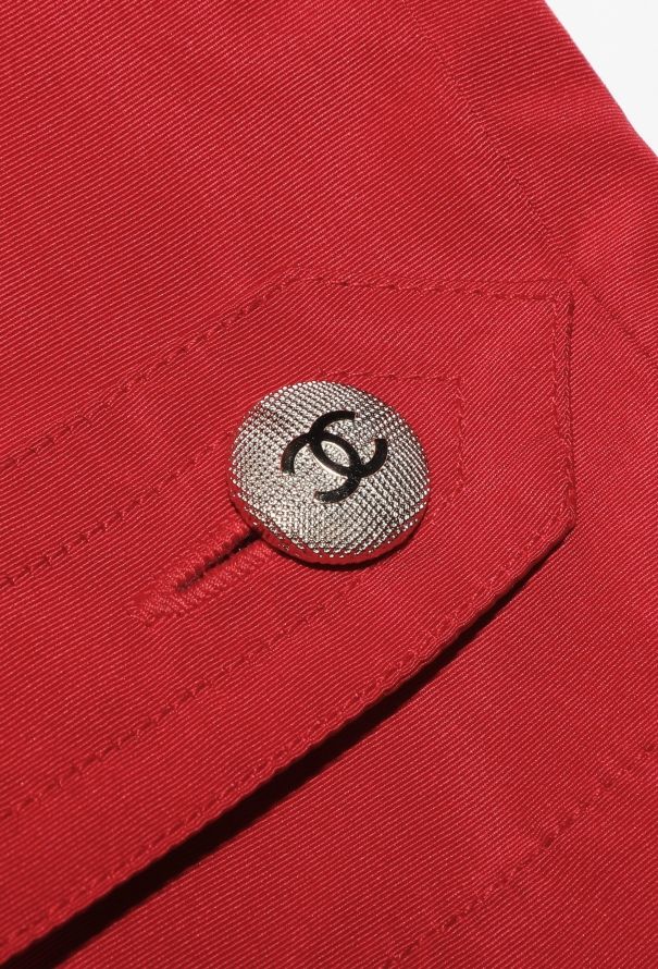 Chanel HIGHLY COLLECTOR S/S 1995 Embossed Trench - 9