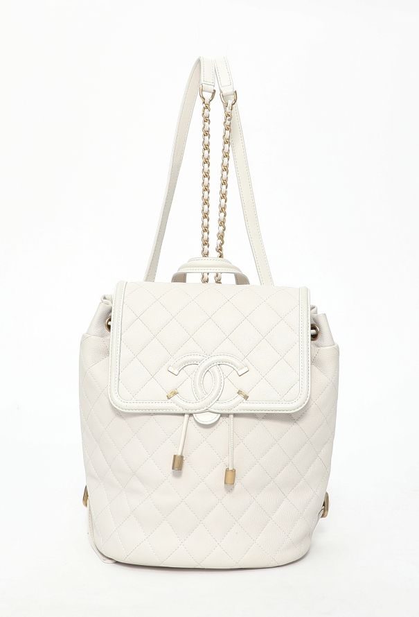 Chanel Caviar Classic Quilted Backpack - 1