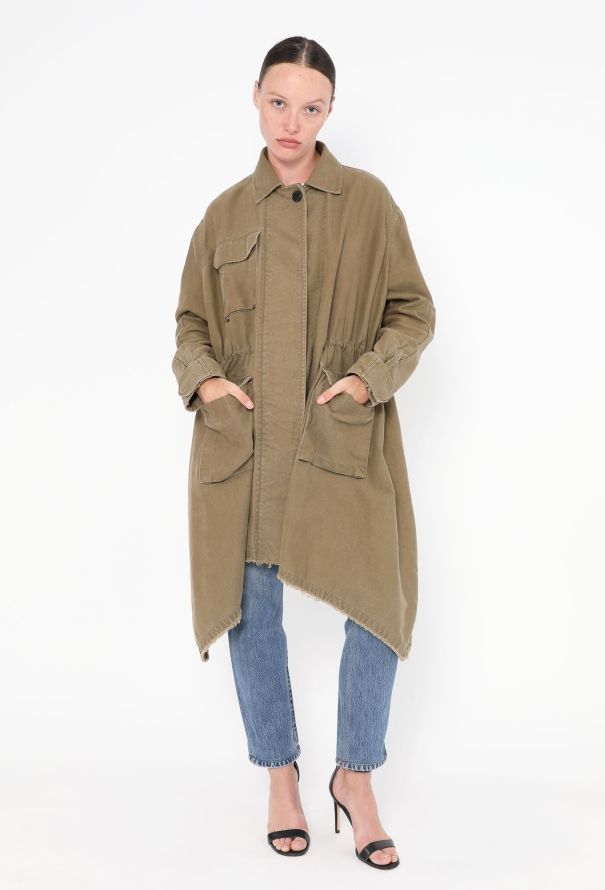 Valentino S/S 2017 Asymmetrical Cargo Jacket - 5