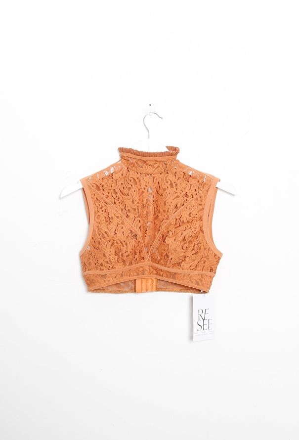 Chloé 2018 Lace Cropped Top - 5