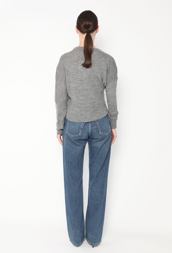 Balenciaga F/W 2002 Asymmetrical Cubist Sweater - 5