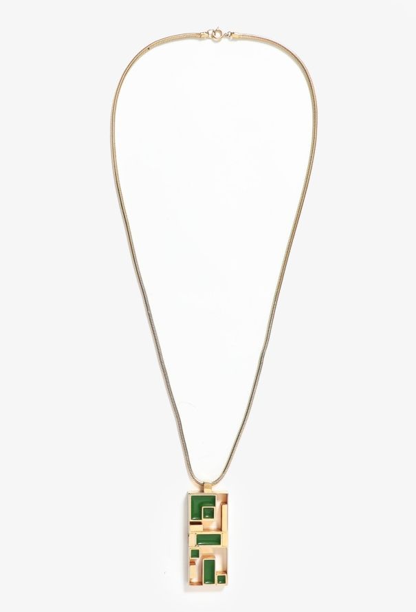 Art Deco Pendant Necklace - 3
