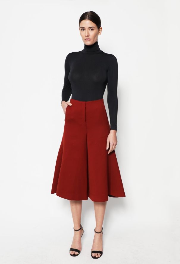 Céline Pre-Fall 2015 Rust Culottes - 4