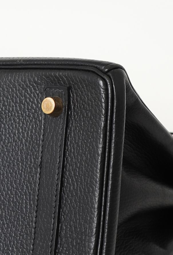 Hermès Exceptional '90 Black Ardennes Birkin 30 - 9