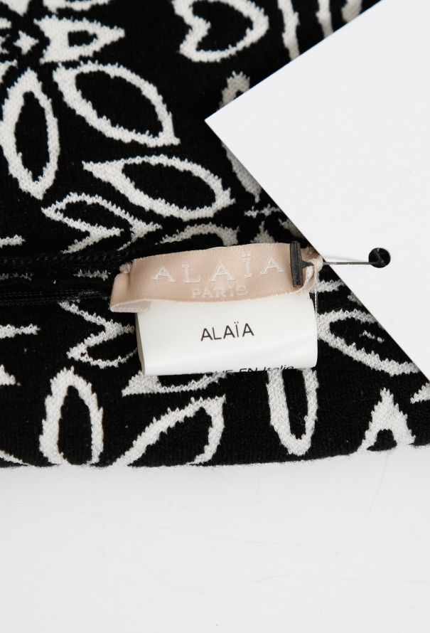 Alaïa Floral Textured Skirt - 4