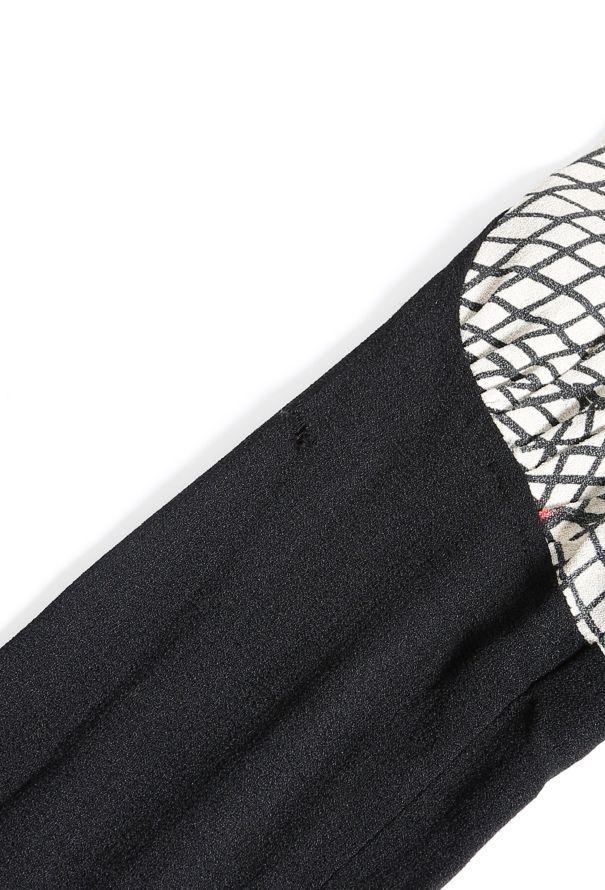 Ossie Clark COLLECTOR '70s Deco Print Crêpe Top - 8