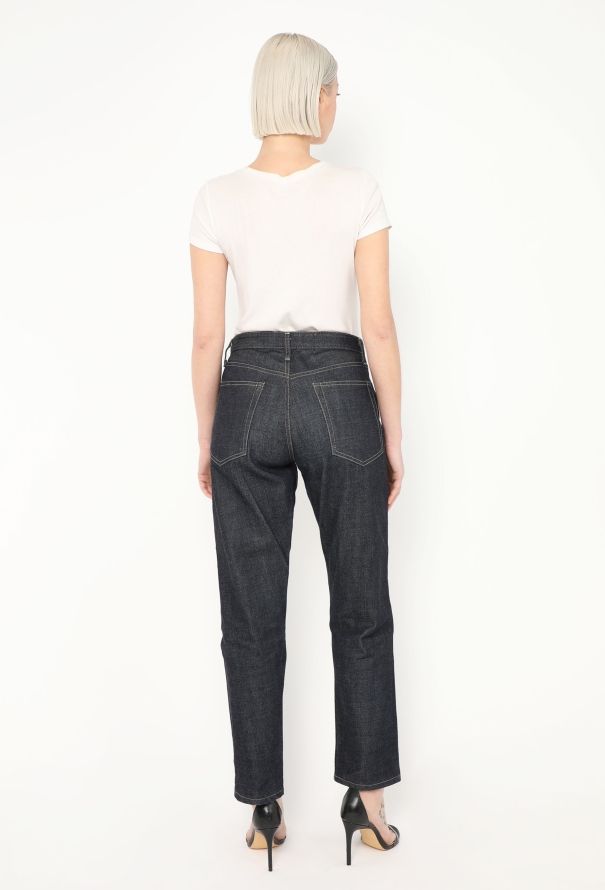 Jil Sander 2023 Tapered Raw Denim Jeans - 5