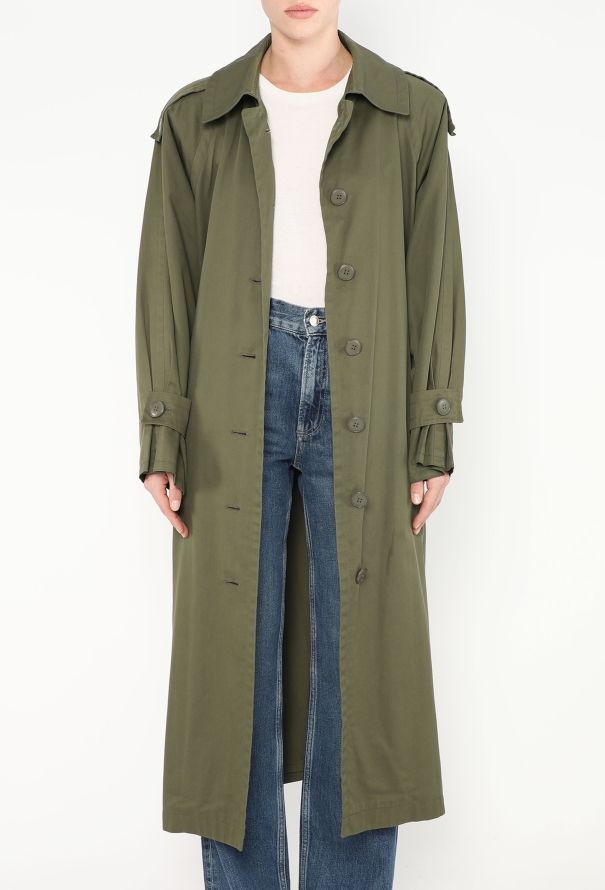 Saint Laurent '70s Classic Belted Trench Coat - 4